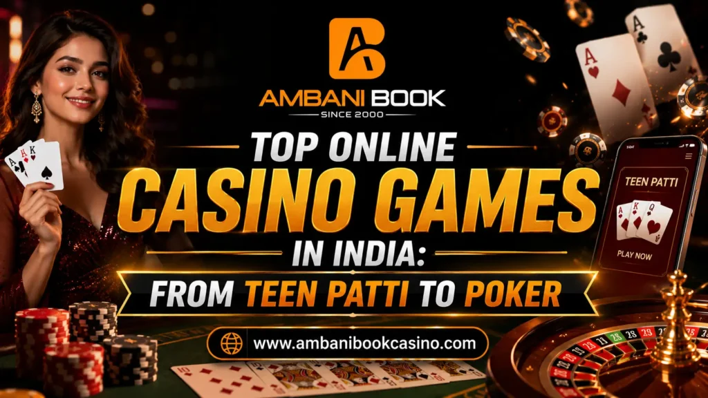 Top Online Casino Games In India From Teen Patti To Poker