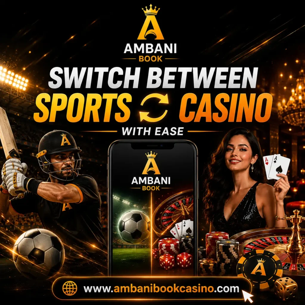 Switch Between Sports and Casino with Ease